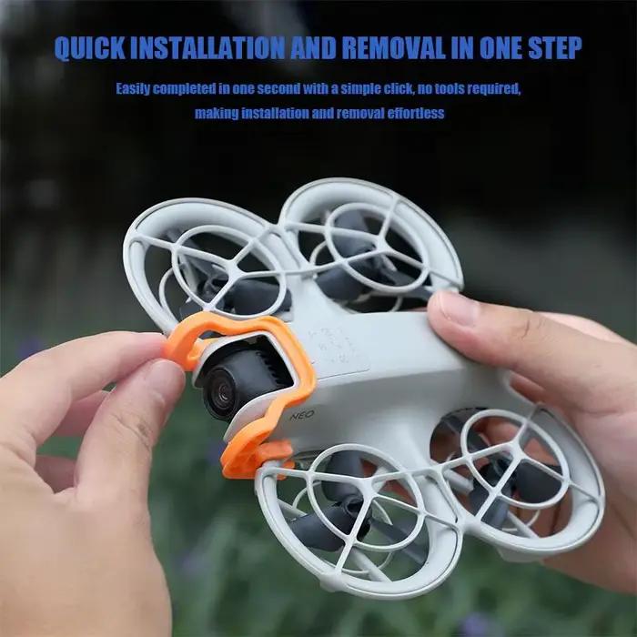 VOLODYMYR pare-chocs à cardan pour DJI Neo Drone garde barre de protection ABS Anti-Collision caméra lentille protecteur Drones accessoire