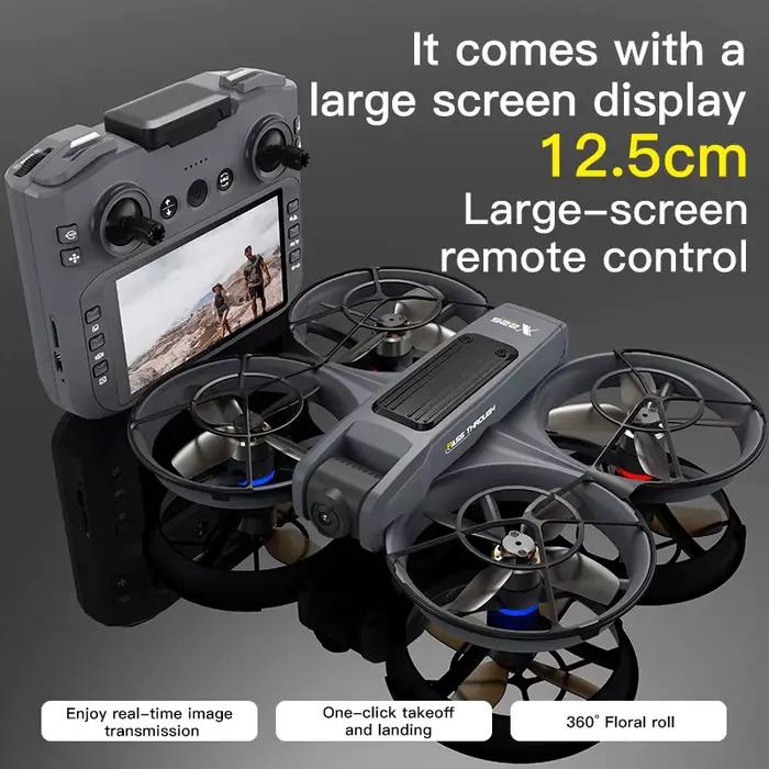 X226 VR Mini Drone avec double caméra HD 5G WIFI écran à distance 360 ° Jouet quadrirotor RC à flux optique sans balais