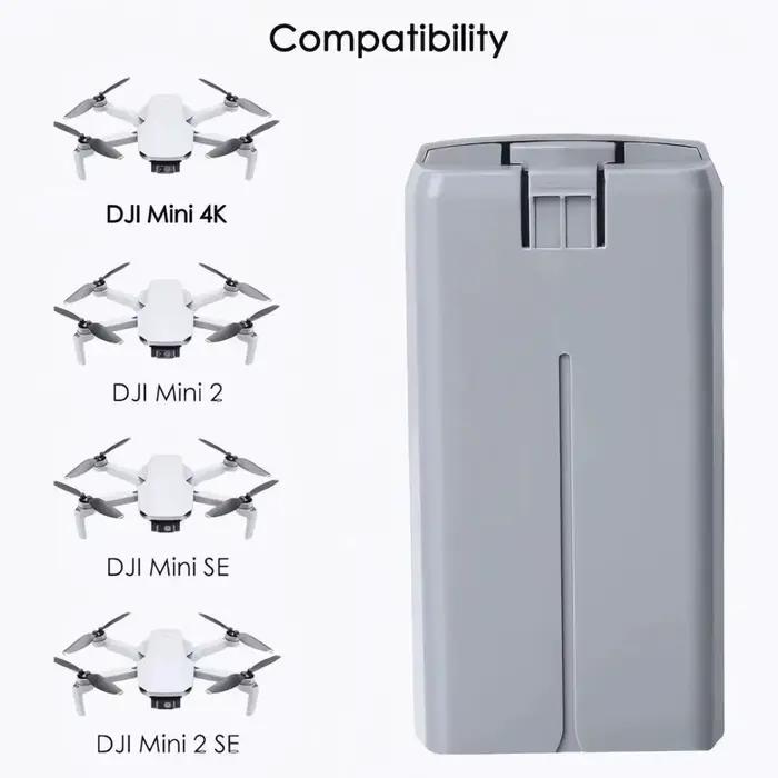 Batterie pour Mini 4K, capacité 2250 mAh