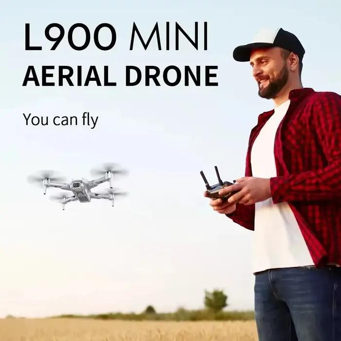 Drone GPS L900 PRO 4K professionnel HD double caméra 5G WIFI moteur sans balais FPV quadrirotor pliable