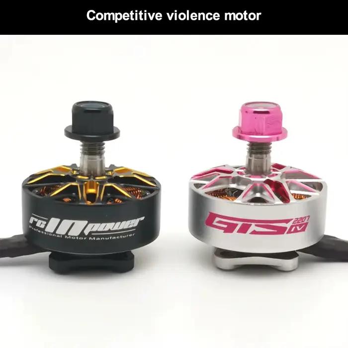 Moteur brushless RCinpower GTS V4 2207 pour drones de course et freestyle fpv performances exceptionnelles matériaux composites