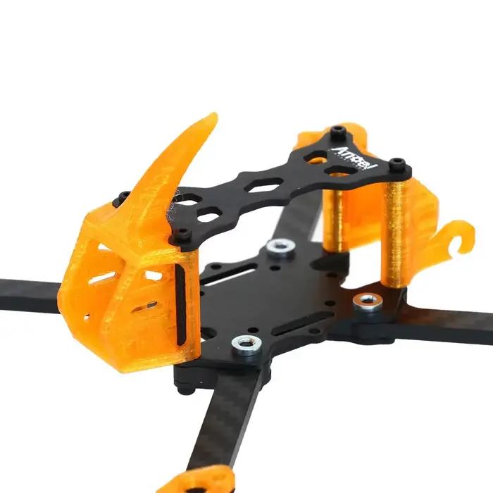 Angel35 HD 3.5 pouces Kit de cadre FPV en Fiber de carbone avec impression 3D ultraléger pour les constructions de drones quadrirotor Freestyle