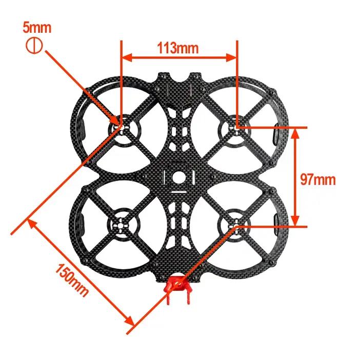 Pièces et accessoires pour drones et avions télécommandés de 3