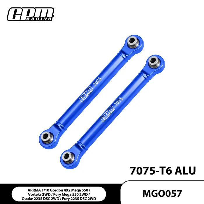 Liens arrière en alliage GPM 7075 ARRMA 1/10 Gorgon Mega 550 Vorteks Fury