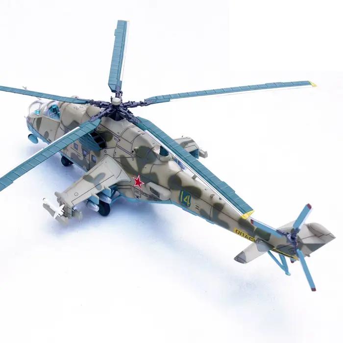 1: 72 P14005PI hélicoptère russe MI24P Mi-24 aéroport soviétique Bagram 14 # modèle de produit fini statique