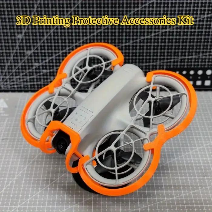 Kit complet de Protection de Drone imprimé en 3D DJI NEO 2 en 1