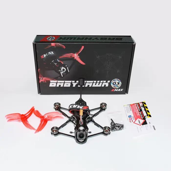 EMAX-Drone officiel Babyhawk O3, quadrirotor avec caméra RC FPV, unité aérienne, 3.5 pouces, 4S, ino 00KV, FPV, BNF, PNP, 4K HD, nouveau
