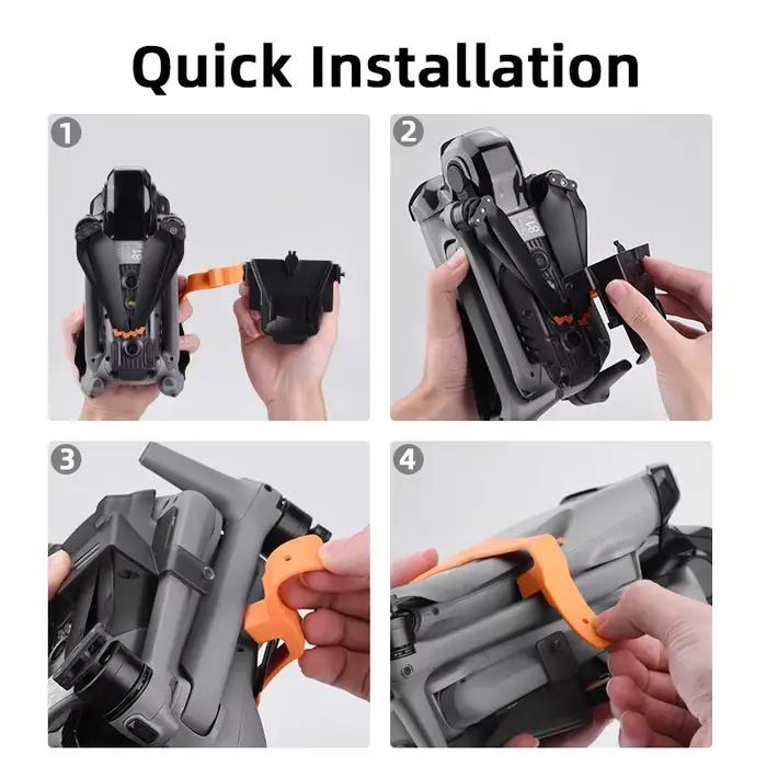 Support d'hélice fixe pour stabilisateurs de Drone DJI Air 3 Air 3S accessoires de protection base en silicone et ABS pour hélices avant arrière occasions spéciales drones