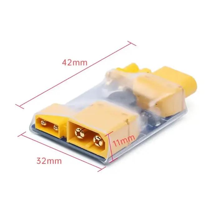 Testeur intelligent de protection contre la fumée IFlight avec connecteurs XT30 XT60