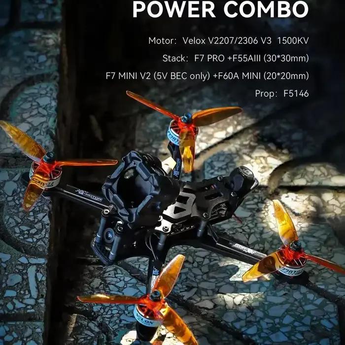 T-MOTOR HOBBY T-HOBBY Drones Velox V2306 V3 moteur sans brosse course Freestyle