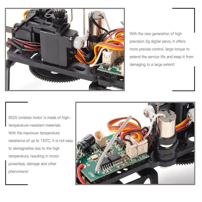 Hélicoptère RC Stable automatique RTF pour débutant