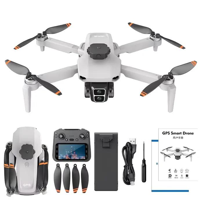Drone GPS L106-1 PRO, écran amélioré RC avec moteur sans balais professionnel