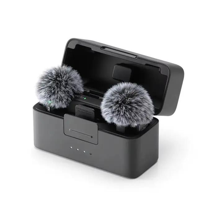 DJI Mic Mini Audio de haute qualité avec Transmission Stable fonctionnement 48 heures avec boîtier suppression Active du bruit à deux niveaux nouveau Original