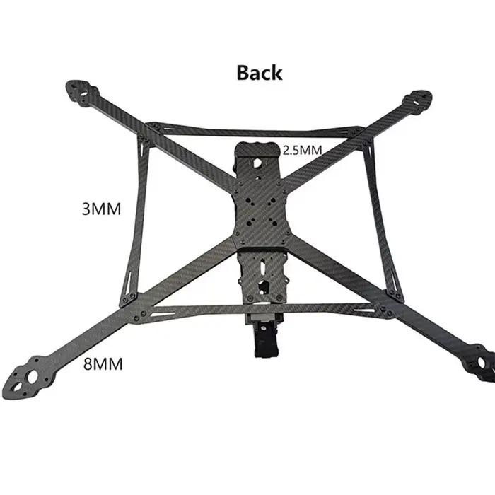 Kit de cadre en fibre de carbone ELECT-MARK4 V3 Pro 13 pouces 570 mm pour drone de course FPV Freestyle RC