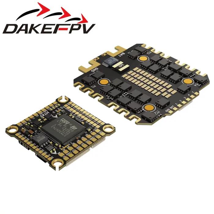 Contrôleur de vol pour drone FPV DAKEFpv H743 en métal robuste pour une précision de vol améliorée occasions spéciales vol drone compétition