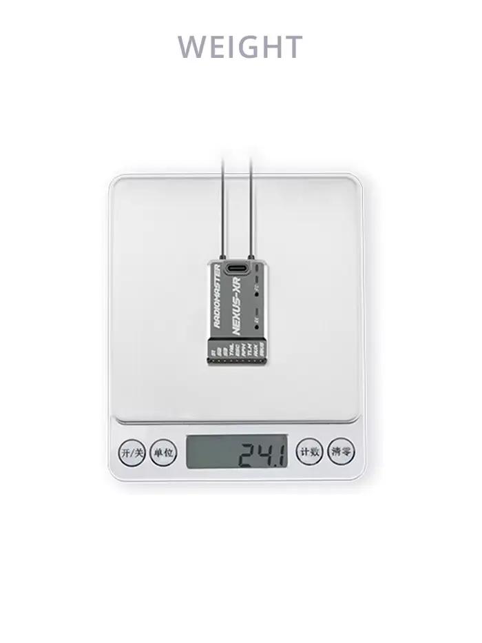 Contrôleur de vol d'hélicoptère Radiomaster Nexus-XR avec récepteur interne