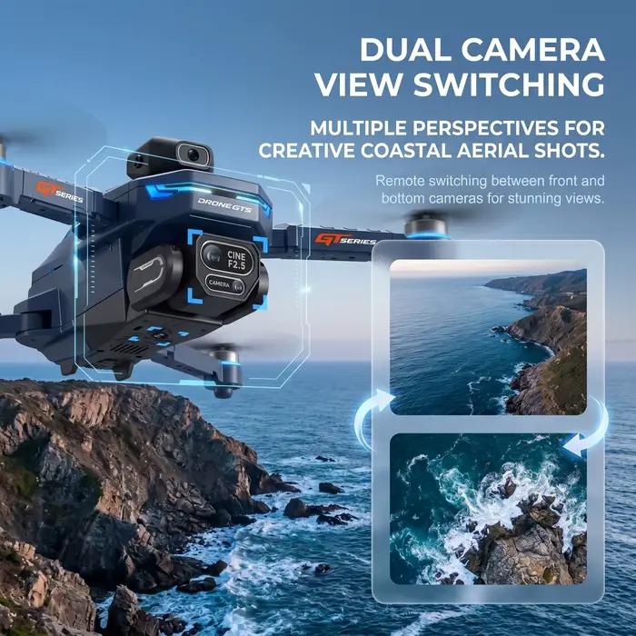 Drone Aérien Professionnel GT8 2026 avec Caméra HD 8K