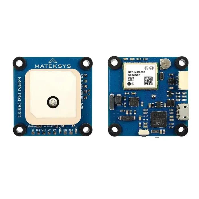 MATEK Mateksys AP_Periph Drone CAN Bus Module de système de navigation GPS GNSS M9N-G4-3100