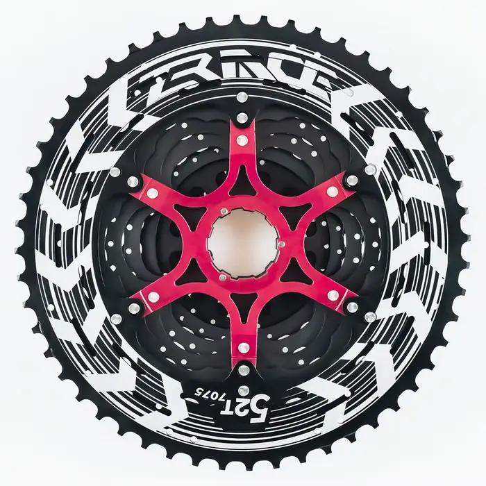 ZRACE ALPHA Cassette légère 10s 11s 12s roue libre de vélo VTT, moyeu libre HG / MS / XD, 46T / 50T / 52T