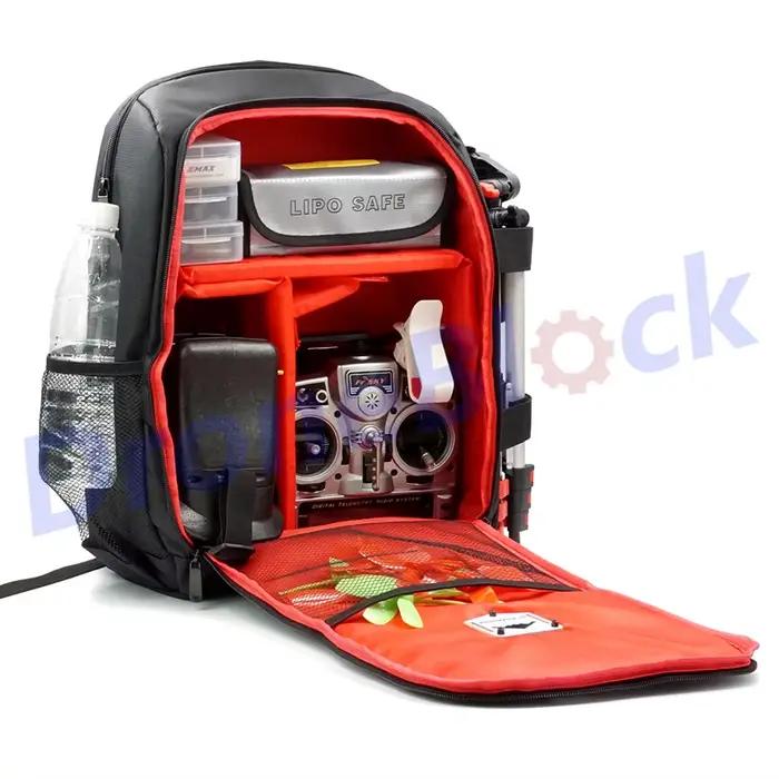 FPV Racing Drone Quadcopter Sac à dos Sac de transport Outil extérieur pour Multirotor RC Aile fixe Étincelle Comparable avec Betaflight