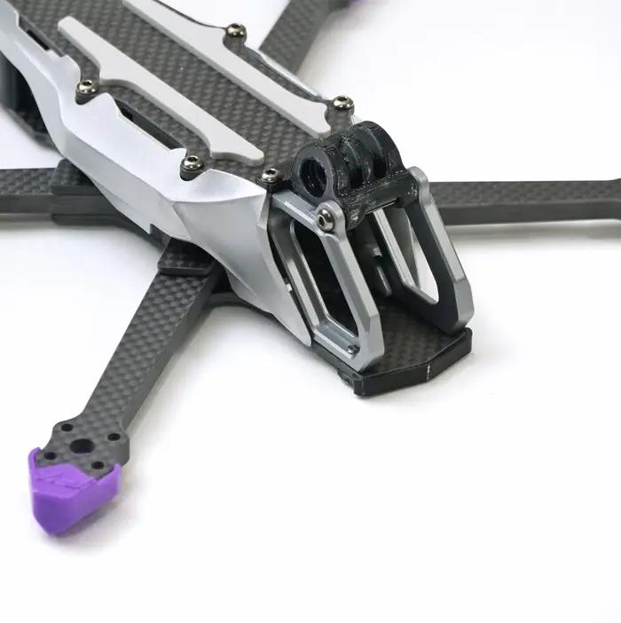 Cadre FPV PXRC 5 pouces Freestyle en fibre de carbone durable