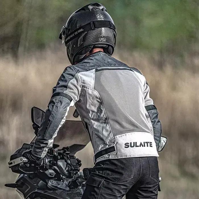 Veste d'été en maille respirante pour Moto, unisexe, Protection de course, rembourrage, vêtements pour hommes, vestes d'aventure en plein air