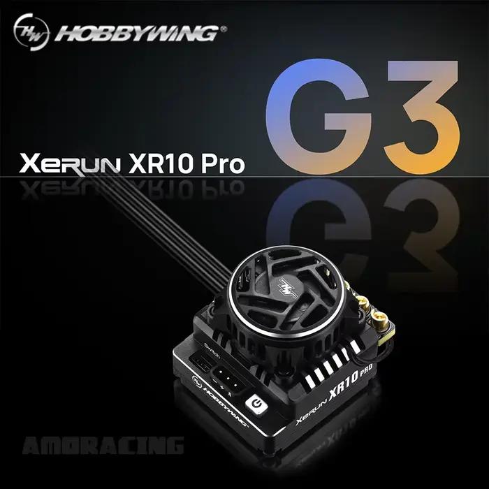 HOBBYWING XeRun XR10 Pro G3 G3X 160A ESC sensoriel sans balais pour modèle 1/10 RC voiture de tourisme Buggy Drift Racing MST 3RACING
