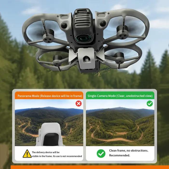 Dispositif de largage 360° pour drone DJI Avata, système de largage aérien pour mariage et sauvetage, lanceur de drone avec distributeur aérien pour pêche