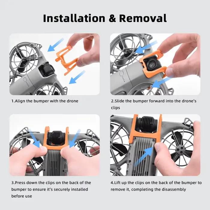Barre de protection légère pour caméra de drone DJI Neo 2