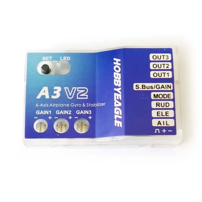 A3 A3-L V2 6 axes avion gyroscope et stabilisateur contrôleur de vol pour RC FPV