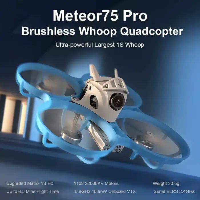 BETAFPV Meteor75 Pro sans brosse Whoop Quadcopter drones mini caméra 2025