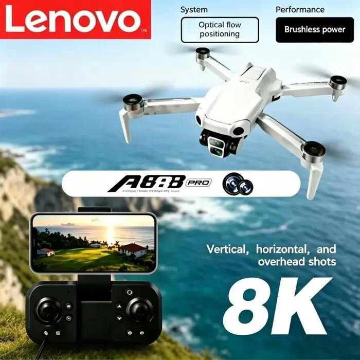 Drone professionnel Lenovo A888 Pro 4K 8K 5G WIFI avec double caméra