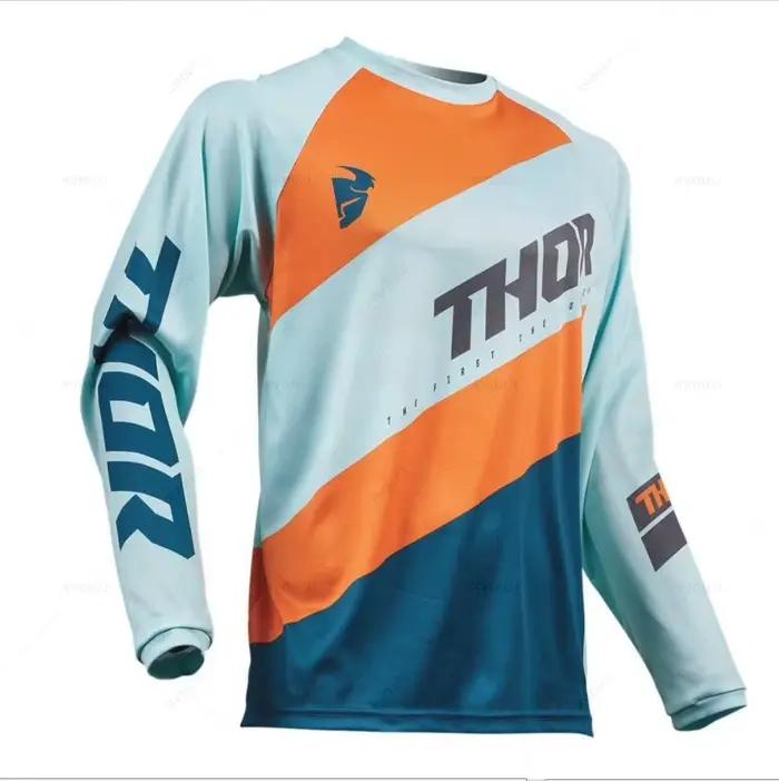 Maillot de vélo de montagne pour course de cross-country, manches courtes, t-shirt de descente, maillot Poc MTB, maillot de vélo tout-terrain MX Enduro, maillot de motocross