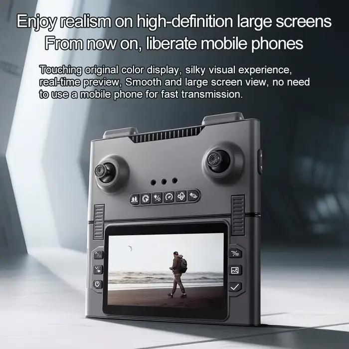 Drone RC pliable M66 avec écran HD pliable de 4