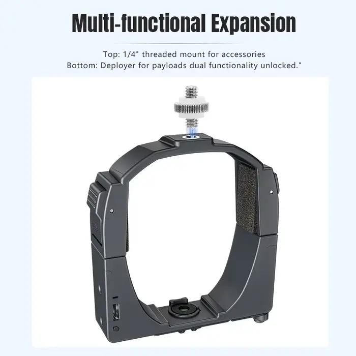 STARTRC Osmo 360 caméra multi-fonctionnelle extension support fixe système Airdrop lanceur pour DJI Mavic 3/4 Pro/Air 3/3S/Avata 2