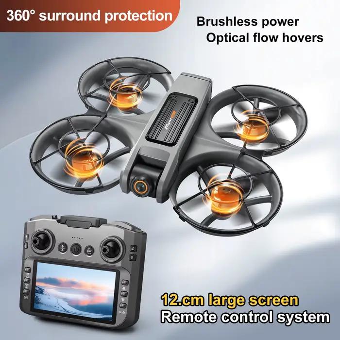 Mini drone à écran S156 avec 90 ° Caméra électrique réglable 8K HD