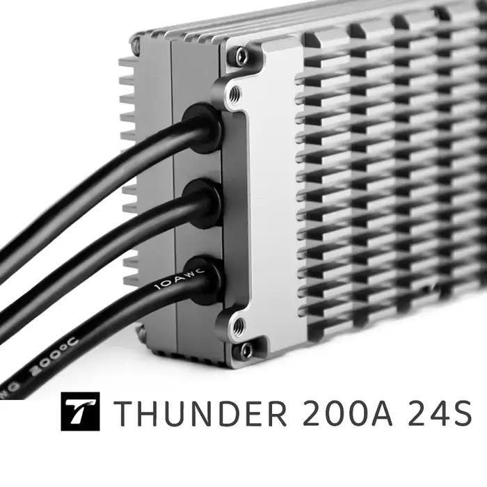 THUNDER 200A 24S T—MOTOR ESC haute puissance pour drones