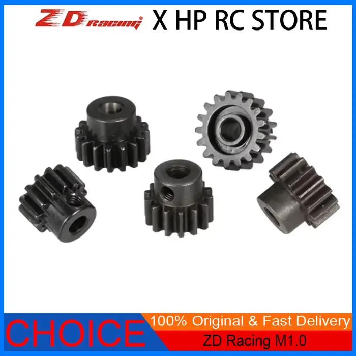Pignon métallique ZD Racing M1.0 – 13T/14T/15T/16T/17T pour Buggy 1/8 RC et Monster Truck