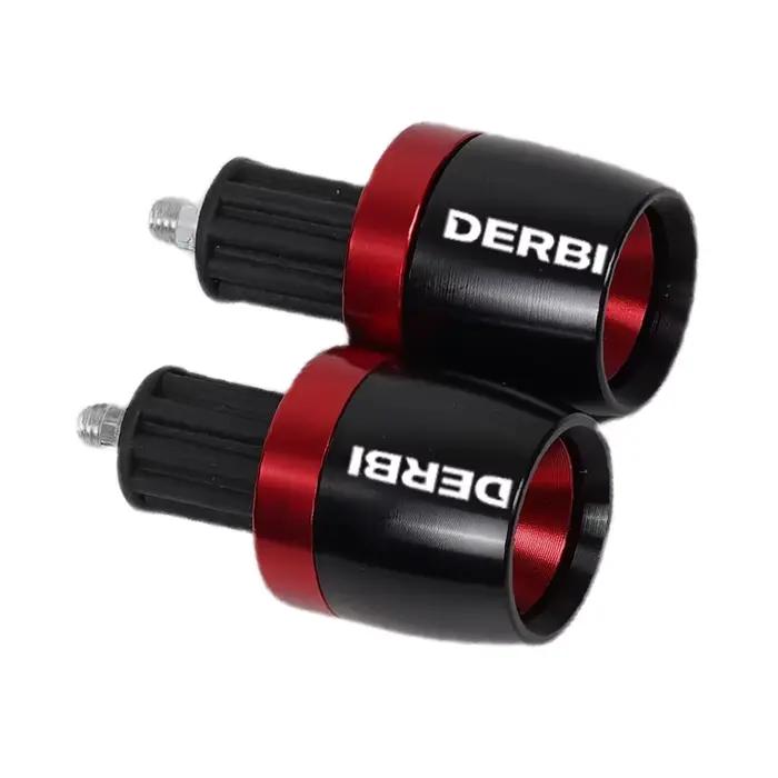 Poignées de guidon de moto, embouts de guidon pour DERBI EBE EBS D50B0 VARIANT SPORT R GPR, accessoires