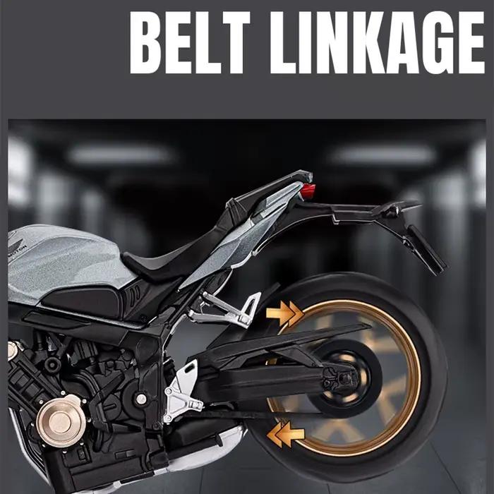 Modèle de moto de course en alliage Dream Wing CB650R 1:12
