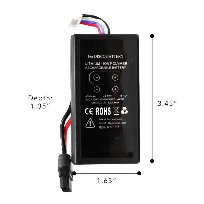 Nouveau 11.1V 4050mAh 44.9Wh batterie de Drone UAV Rechargeable pour Parrot Disco Li-ion Lithium-ion polymère