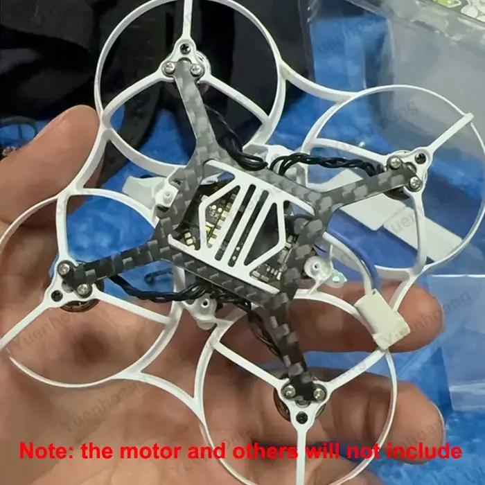 Kit de châssis de course en fibre de carbone 75 mm NewBeeDrone LiteAF pour drone FPV 1S Whoop