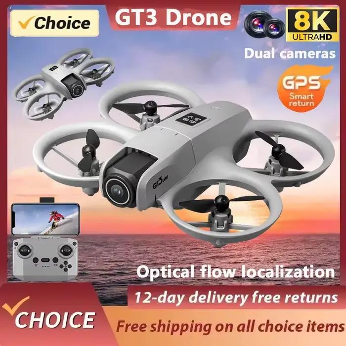 Drone GT3 caméra HD 8K