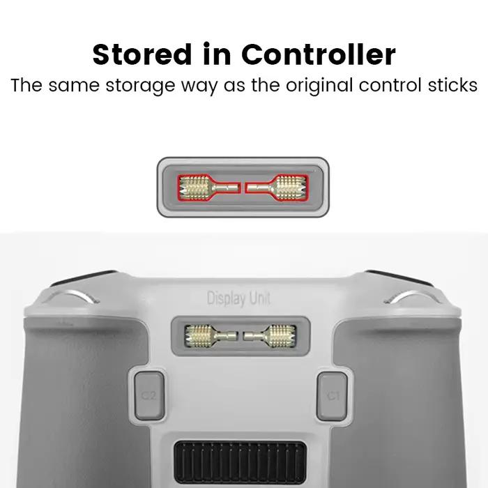 Manette de contrôle pour DJI Avata 360/Neo 2/Mini 5 Pro/Mini 4 Pro/Air 3S