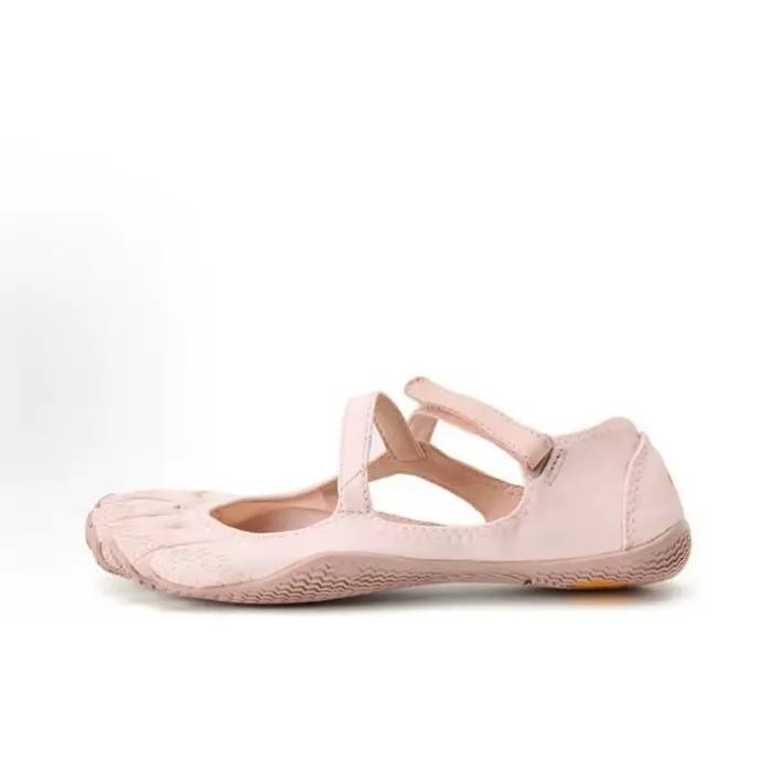 Chaussures à cinq doigts noires et rouges pour femmes, chaussures de sport à semelle souple, antidérapantes, respirantes, à séchage rapide, pour Fitness, Yoga, danse