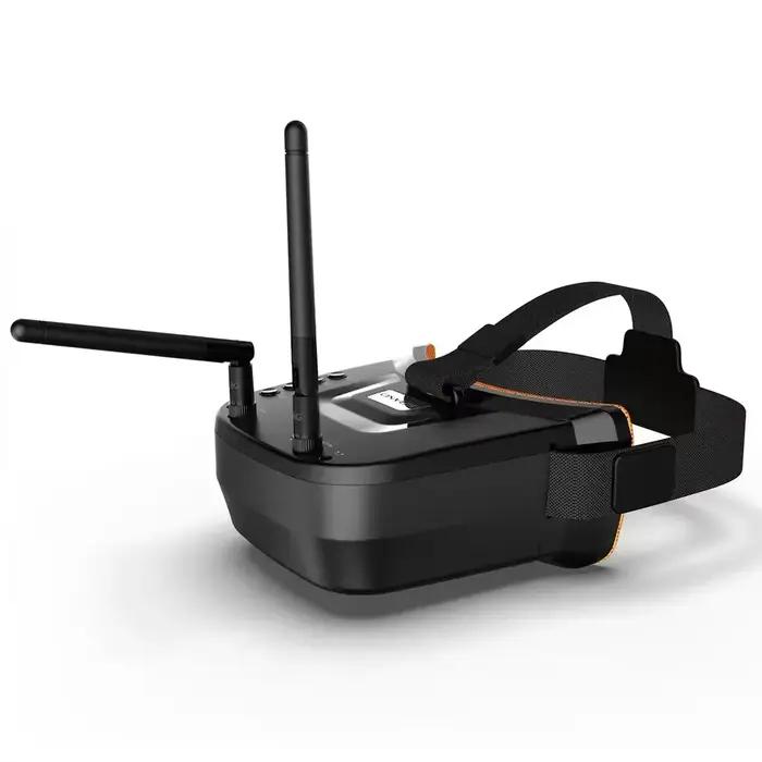 Lunettes FPV VR009 5.8G 40CH 3 pouces 480x320 HD DVR Diversity pour Drone de Course RC et Caméra Quadricoptère