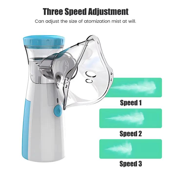 Nébuliseur médical, inhalateur, machine à inhalation, mini inhalateur portatif pour l'asthme, inhalateur à membrane, inhalation