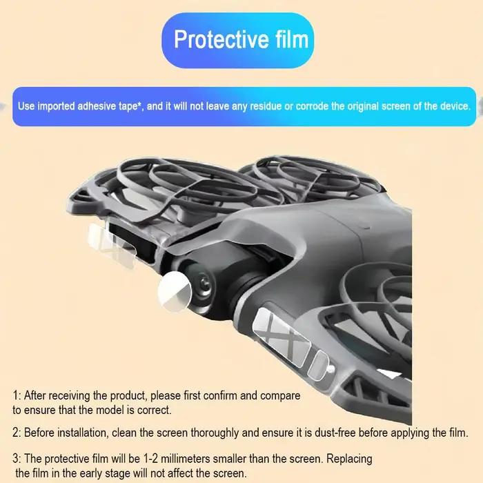 Protecteurs d'écran d'objectif de caméra pour Drone DJI Neo 2 couvercle de protection Anti-poussière Films d'objectif anti-rayures Occasions Spéciales
