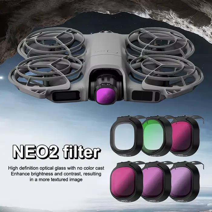 Jeu de filtres d'objectif de Drone pour Kit de filtre Neo2 ND ND8 ND16 ND32 CPL