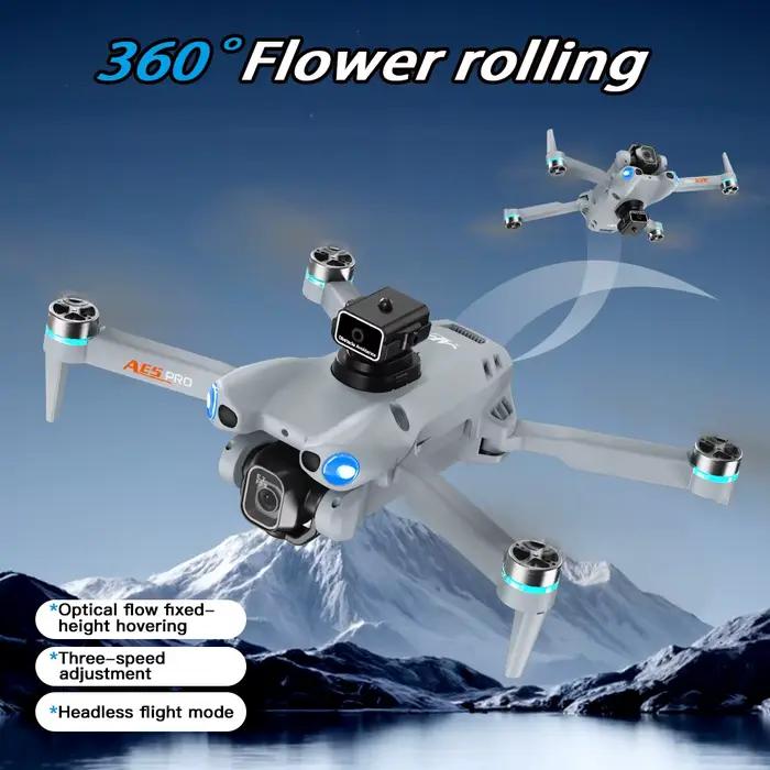 Aérien FPV nouveau Drone GPS AE5 Pro caméra 8K brosse professionnelle évitant les obstacles avec grand écran